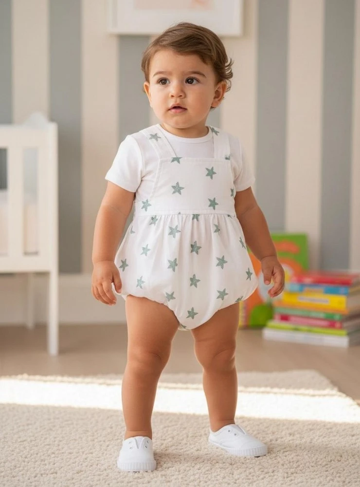 Conjunto para niño dos piezas Estrella verde