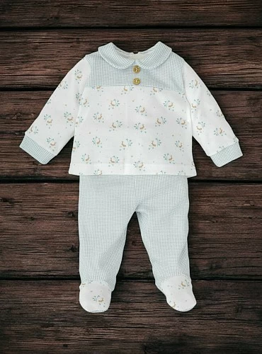 Conjunto para niño dos piezas. Colección Pradera