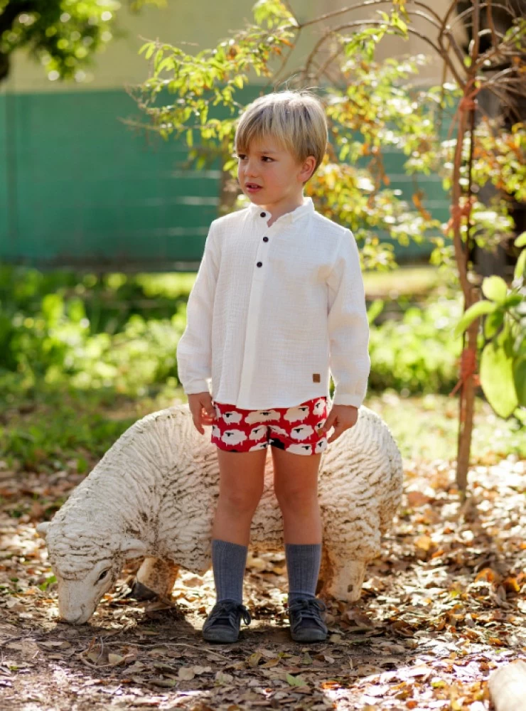 Conjunto para niño Ovejas felices de José Varón