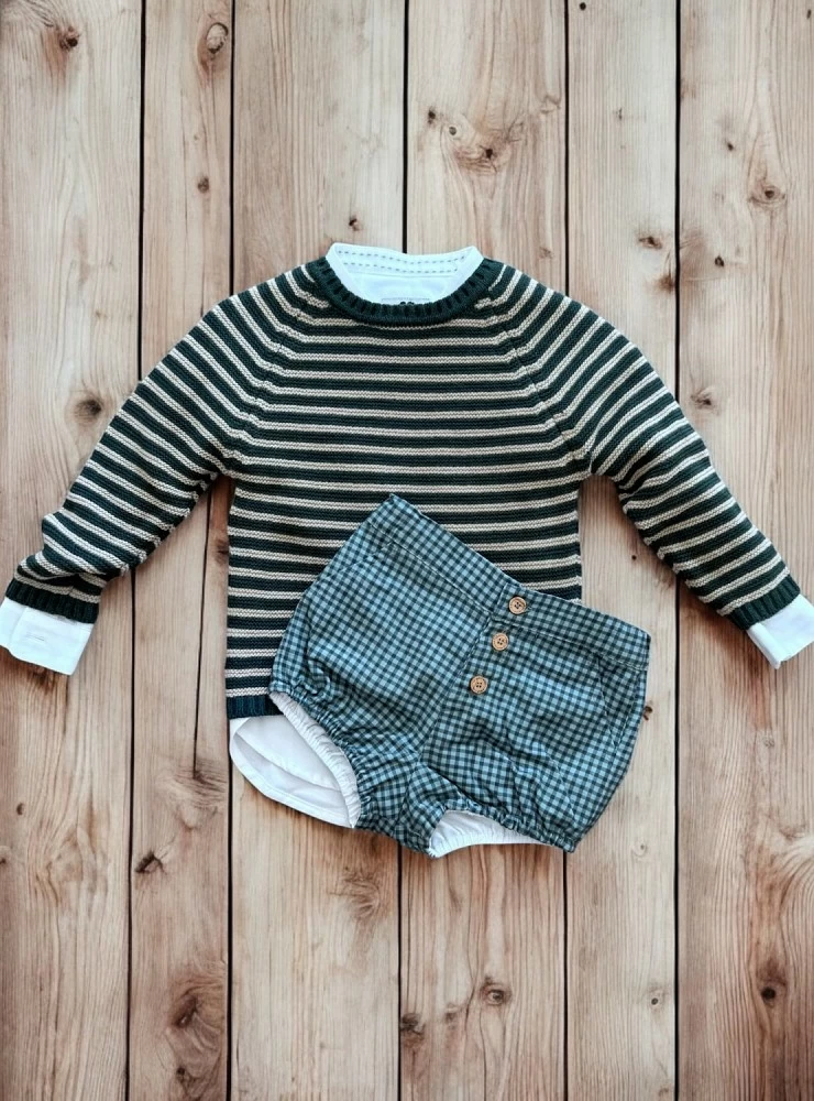 Conjunto para niño Petit & Flower de La Martínica