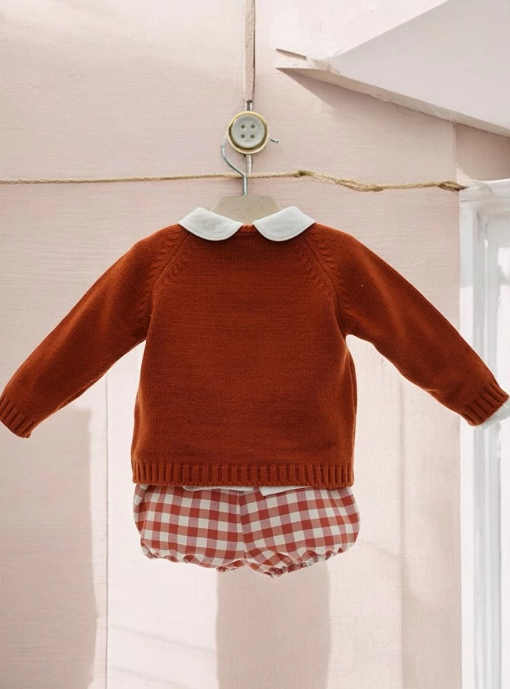 Conjunto para niño tres piezas colección Ardilla