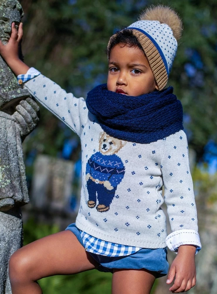 Conjunto para niño tres piezas Colección Entre Nubes de La Martinica