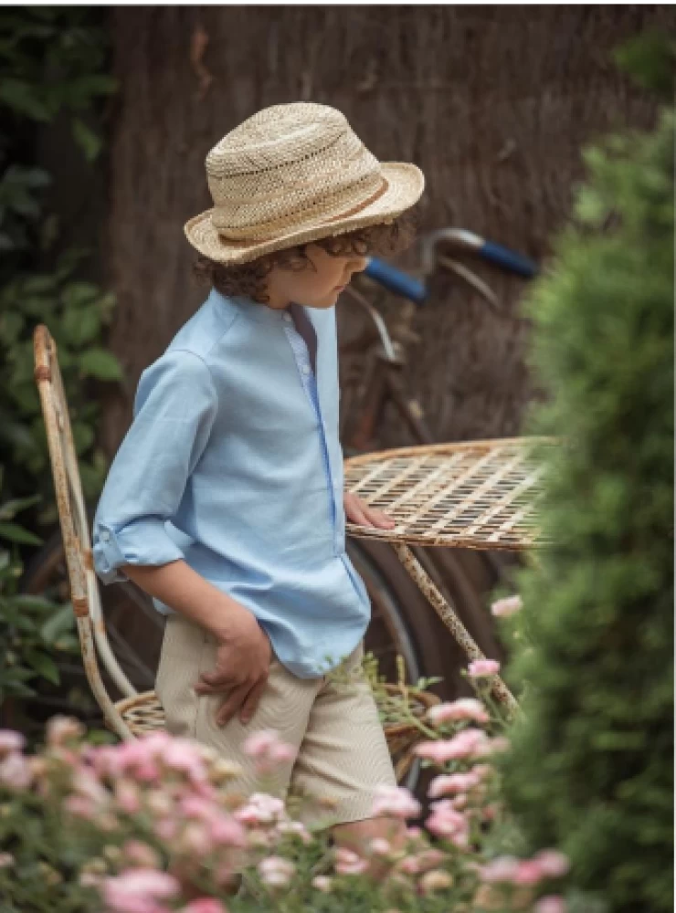 Conjunto para niño.  Camisa y pantalón. Colección Asuan