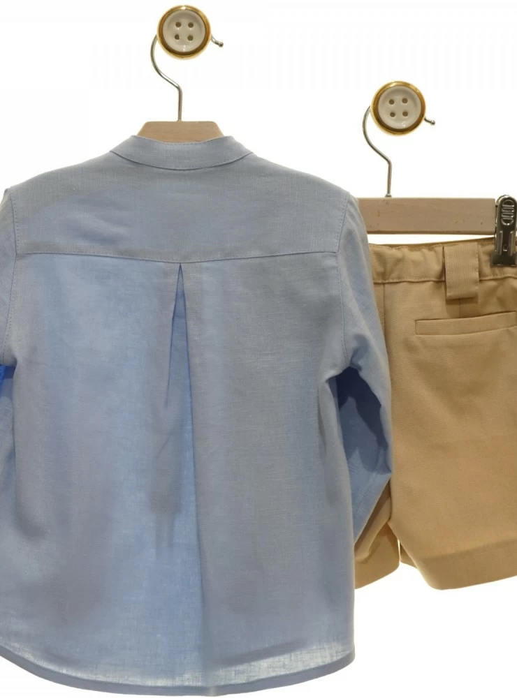 Conjunto para niño.  Camisa y pantalón. Colección Asuan