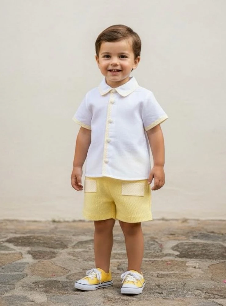 Conjunto para niño. Colección Vacaciones en la granja