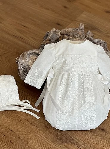 Conjunto pelele y capota unisex colección Luna