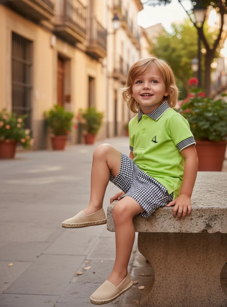 Conjunto polo y pantalón de Foque colección Provenza