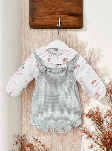 Conjunto ranita y blusa colección Beatrice