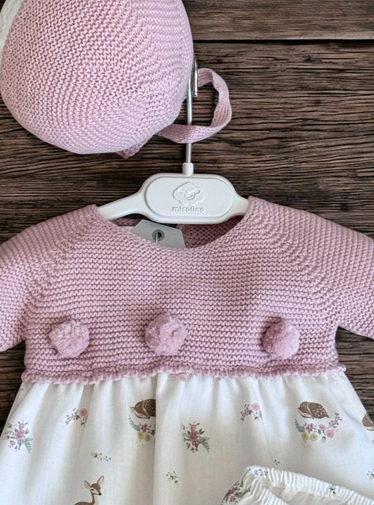 Conjunto tres piezas para niña colección Beatrice