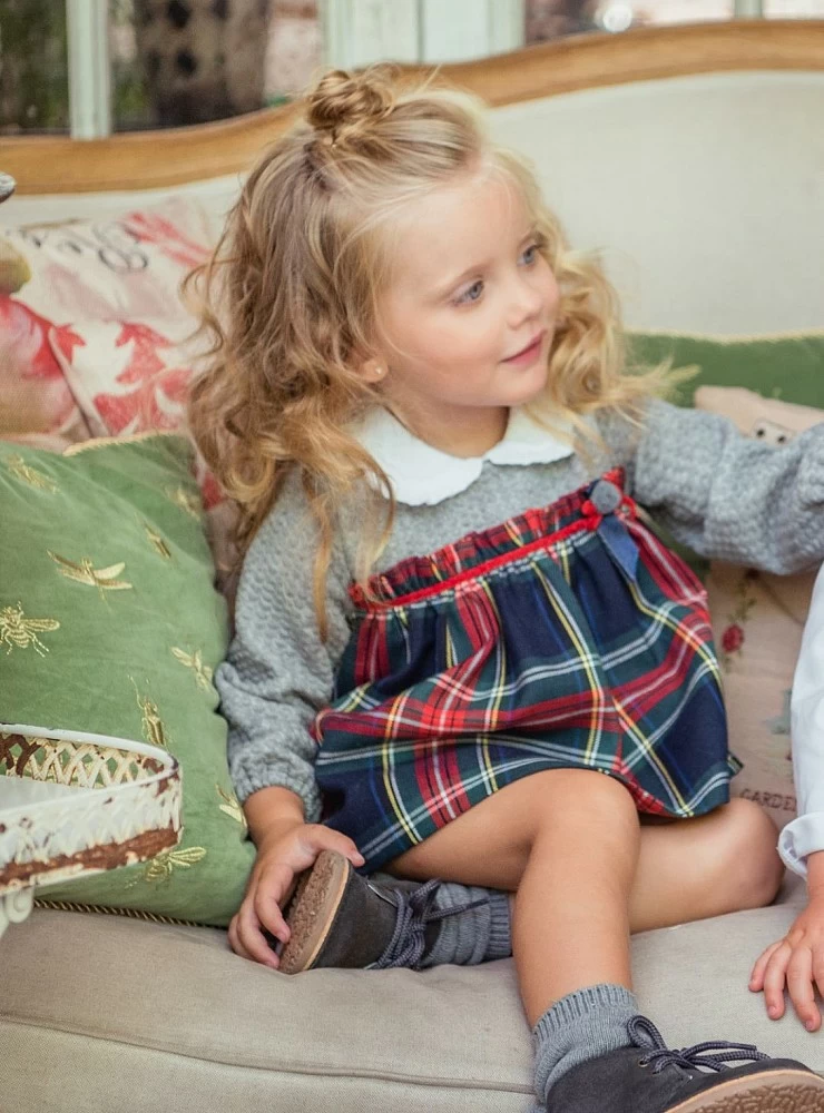 Conjunto tres piezas para niña Colección Cascabel