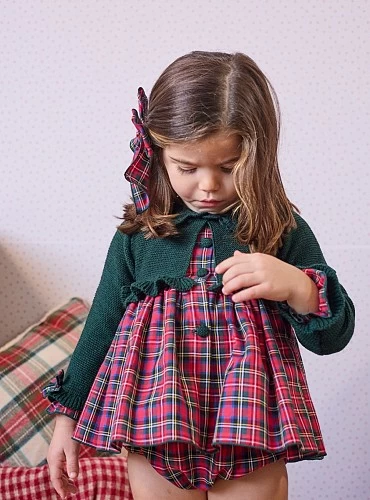 Conjunto tres piezas para niña colección Hilton de La Martinica