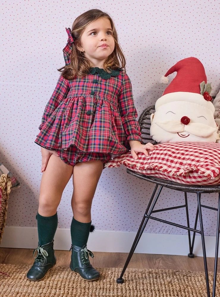 Conjunto tres piezas para niña colección Hilton de La Martinica