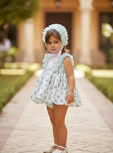 Conjunto tres piezas para niña colección Menta