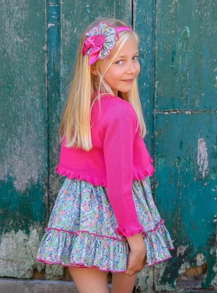 Conjunto tres piezas para niña colección Sedal