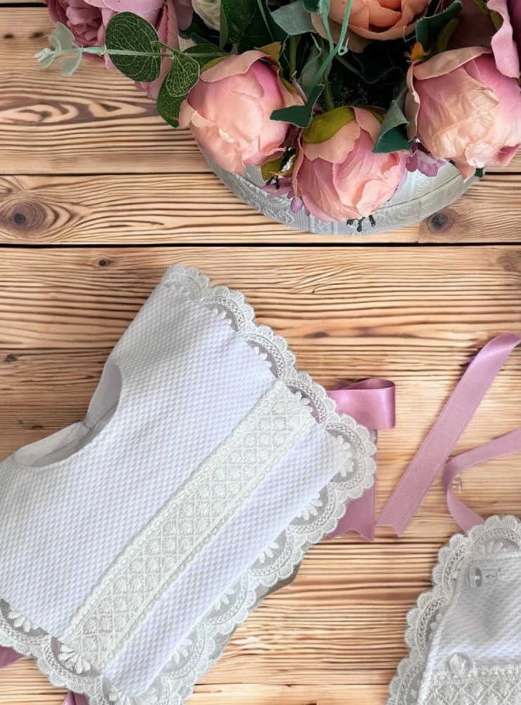 Conjunto tres piezas unisex. Colección Pompa