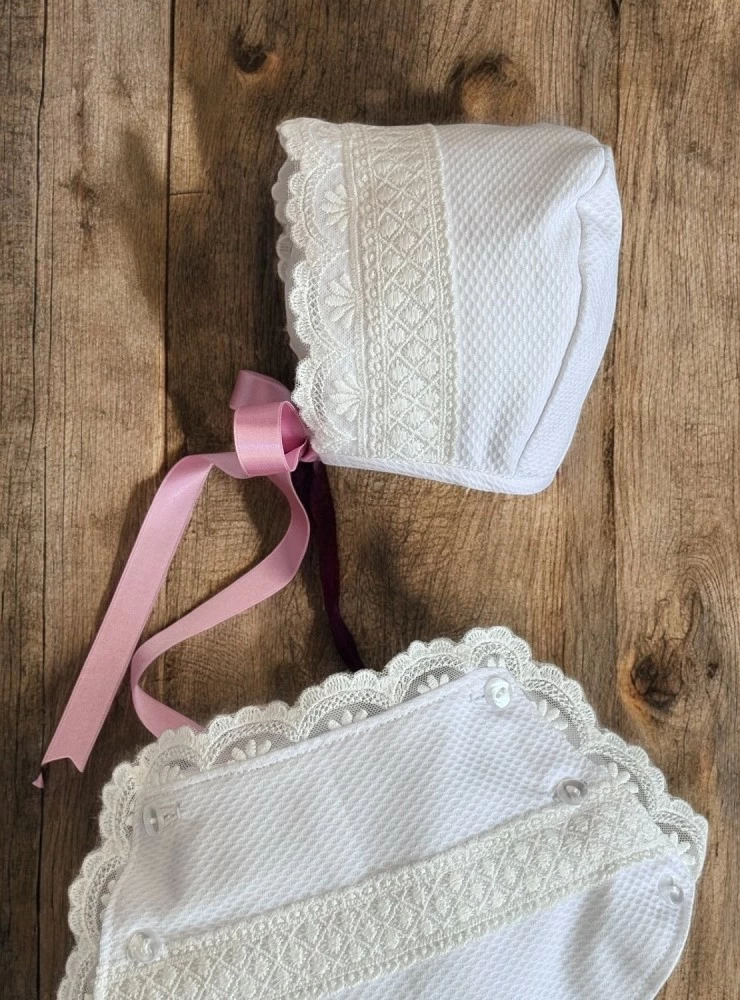 Conjunto tres piezas unisex. Colección Pompa