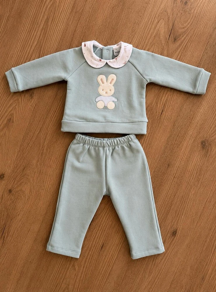 Conjunto unisex bebé sudadera y pantalón Armonía 100% algodón