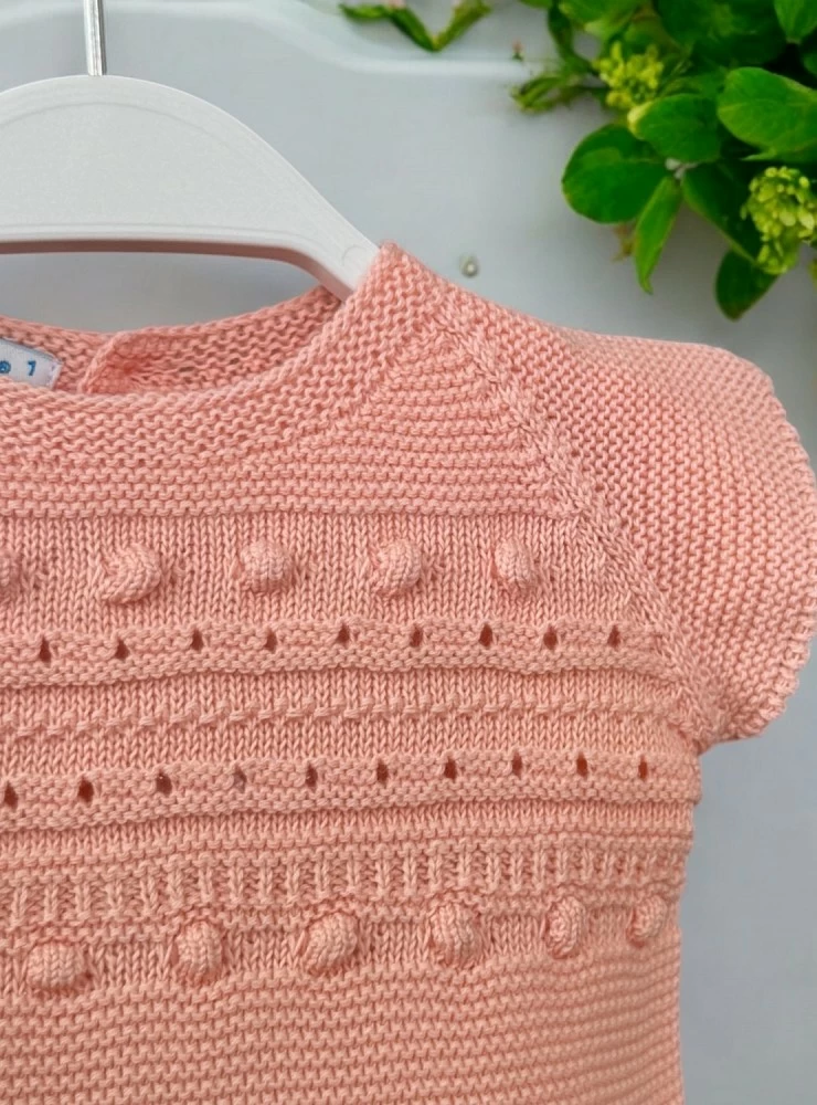 Conjunto unisex color mandarina de Algodón Orgánico