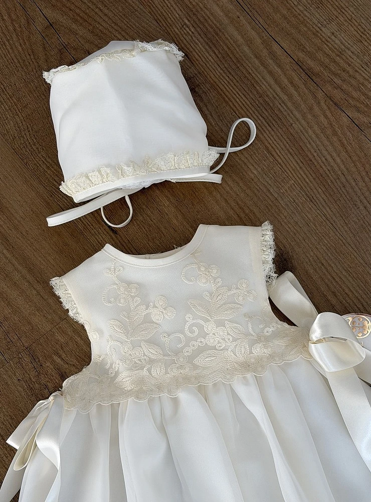 Conjunto unisex para Bautismo. Talla unica