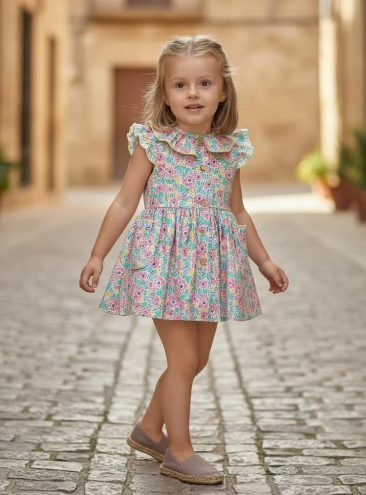 Conjunto Vestido con braga colección Petunia