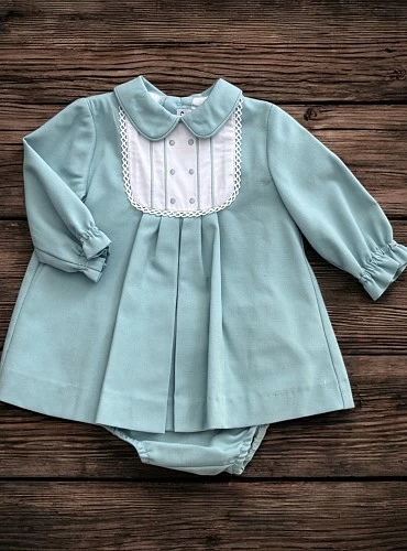 Conjunto vestido y braga colección Pradera