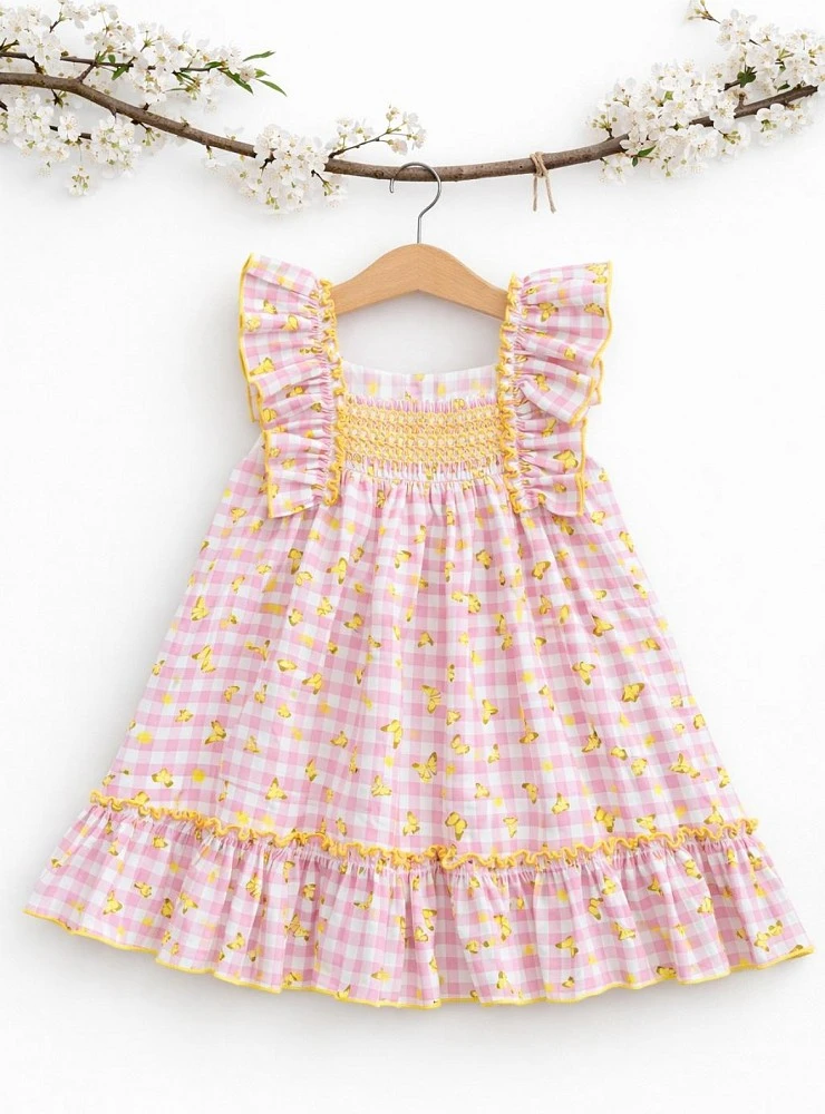 Conjunto vestido y chaqueta Colección Mariposa