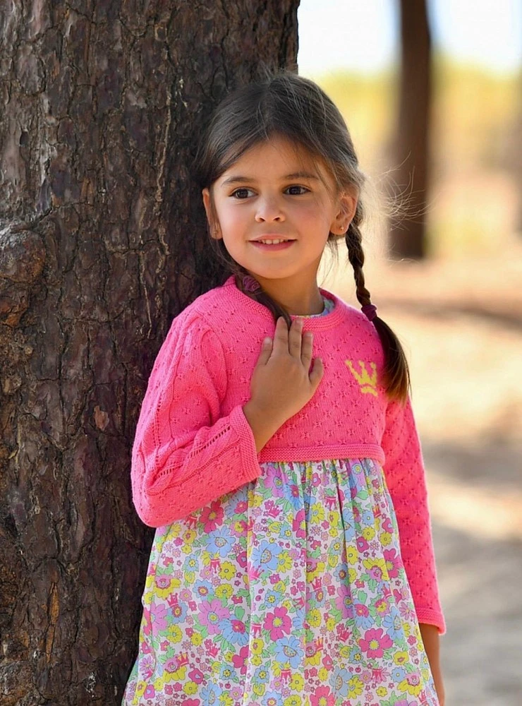Conjunto Vestido y jersey colección Cósima