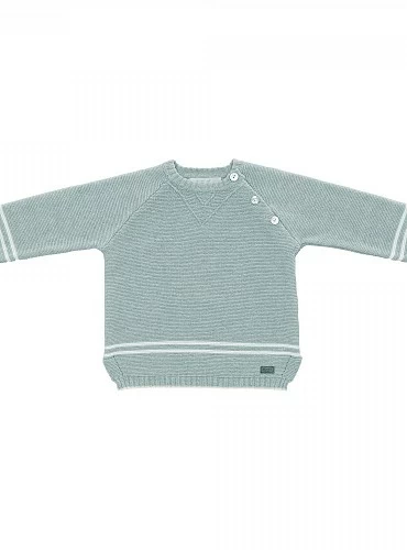 Cotton knit sweater for boy