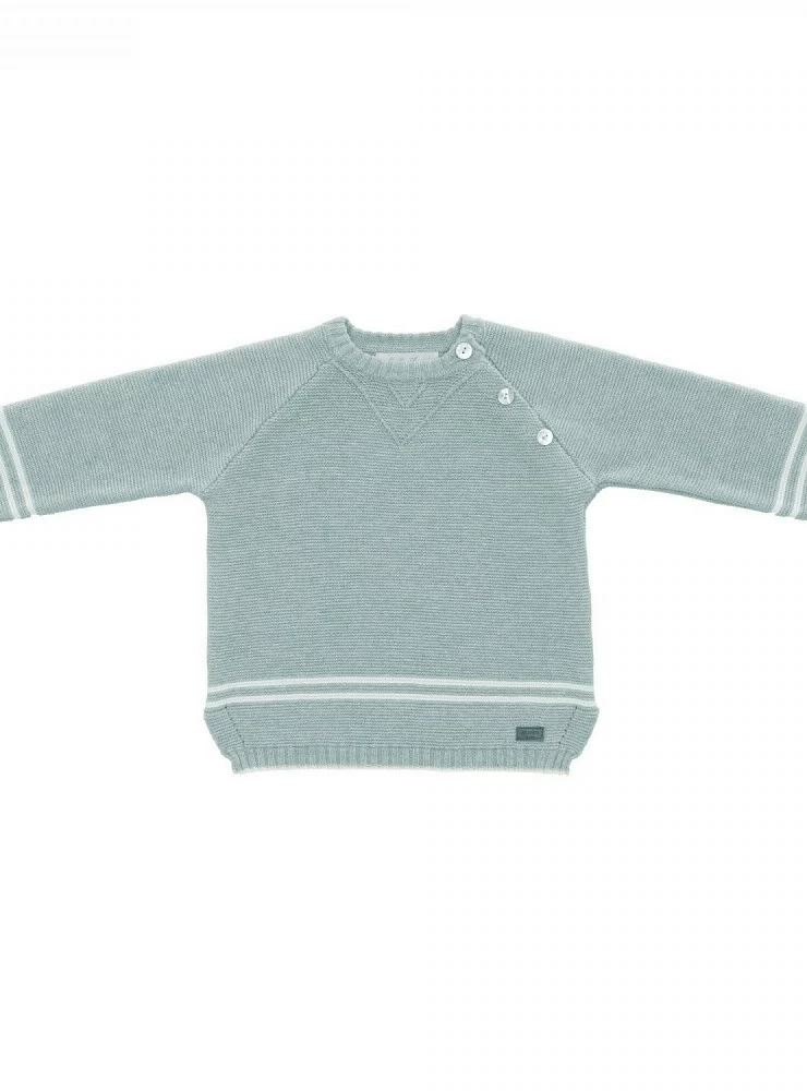 Cotton knit sweater for boy