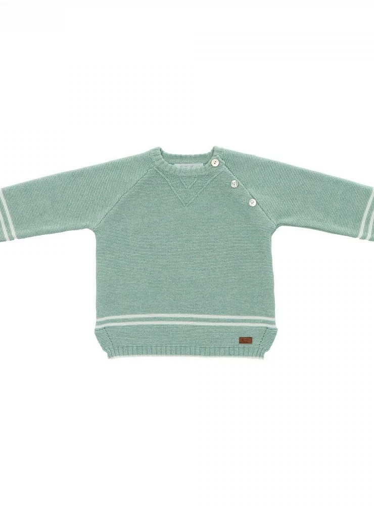 Cotton knit sweater for boy