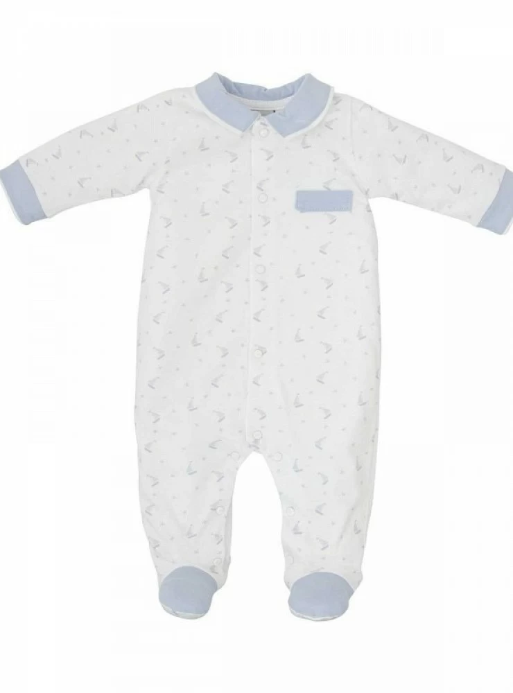 Cotton romper for boys Loto collection