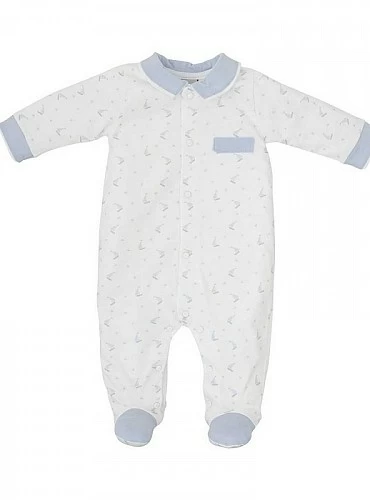 Cotton romper for boys Loto collection