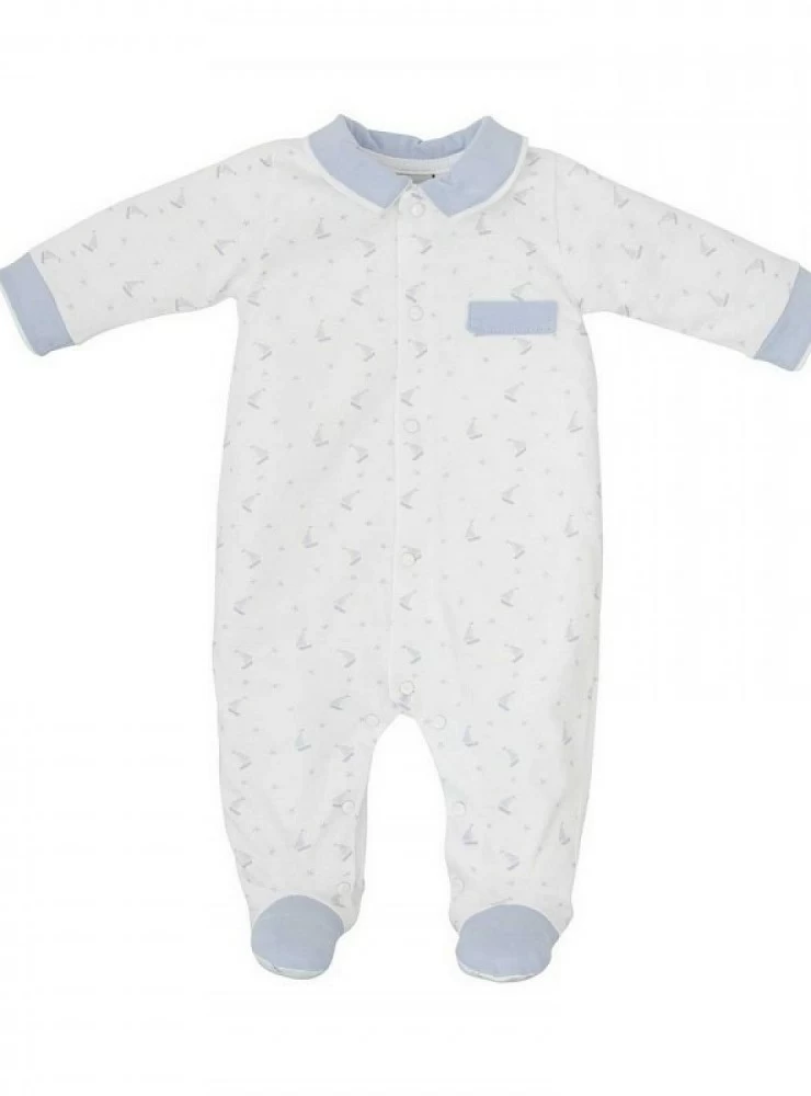 Cotton romper for boys Loto collection