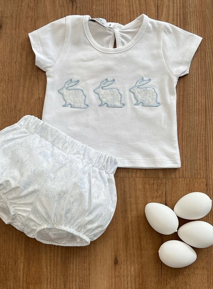 Cotton set for boy Rabbit collection