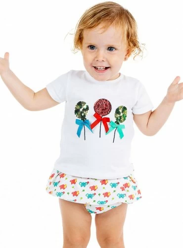 Cotton set for girl lollipop collection