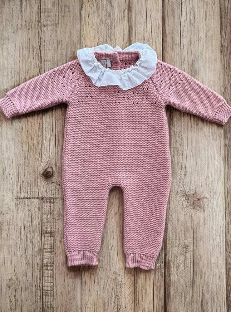 Cozy knitted romper in two colors from La Martinica