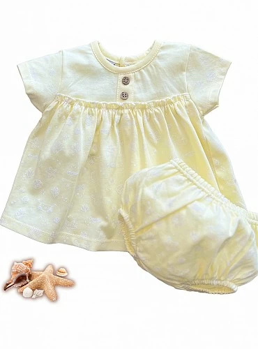 Crabs collection yellow girl outfit