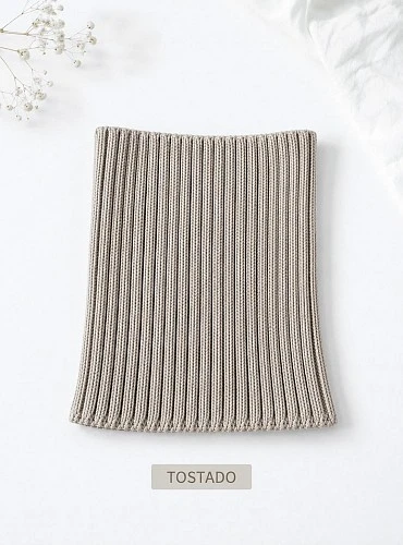 Cuello de punto canalé colección Aller