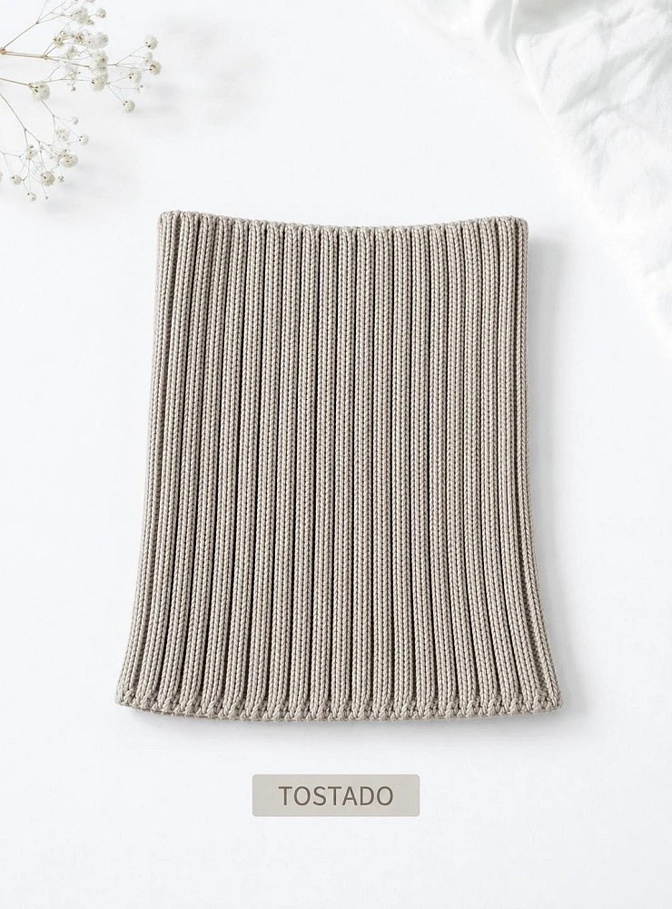 Cuello de punto canalé colección Aller