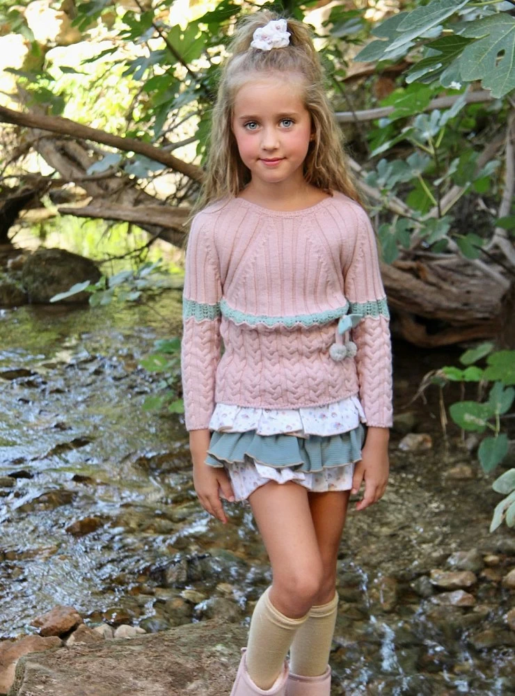 Diverdress Party collection sweater and bloomers set