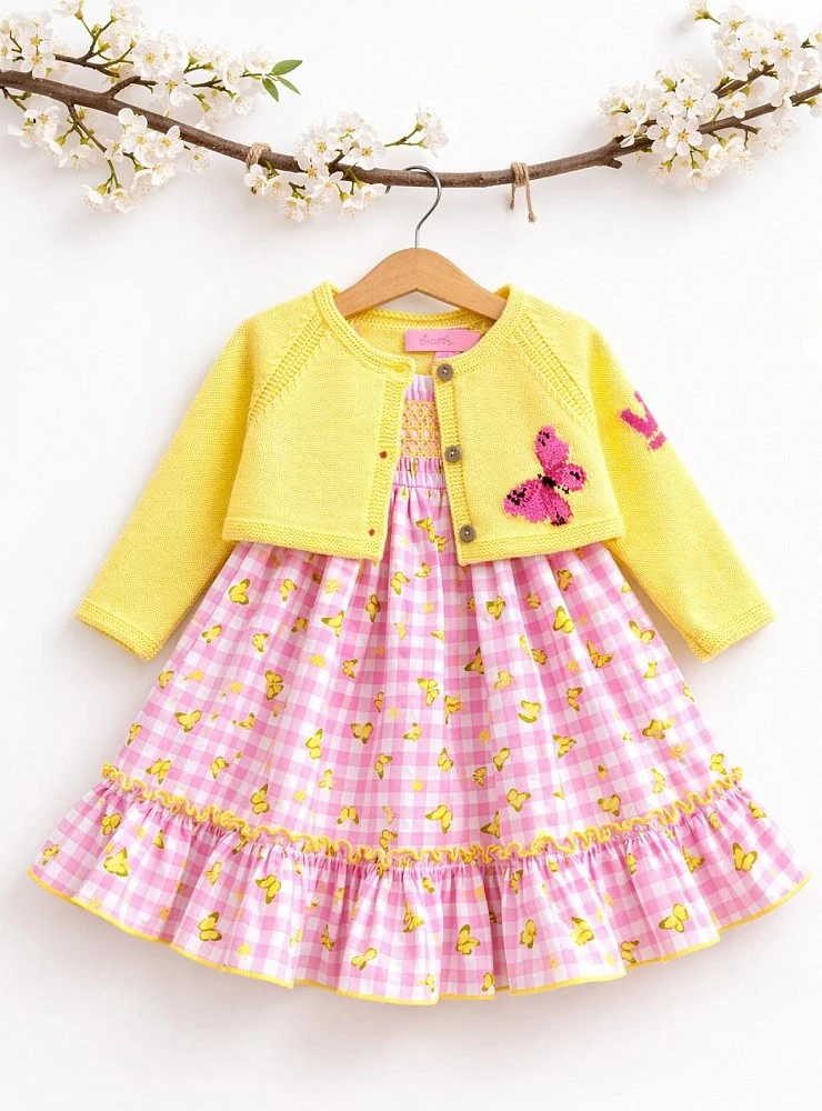 Dress and jacket set Butterfly Collection