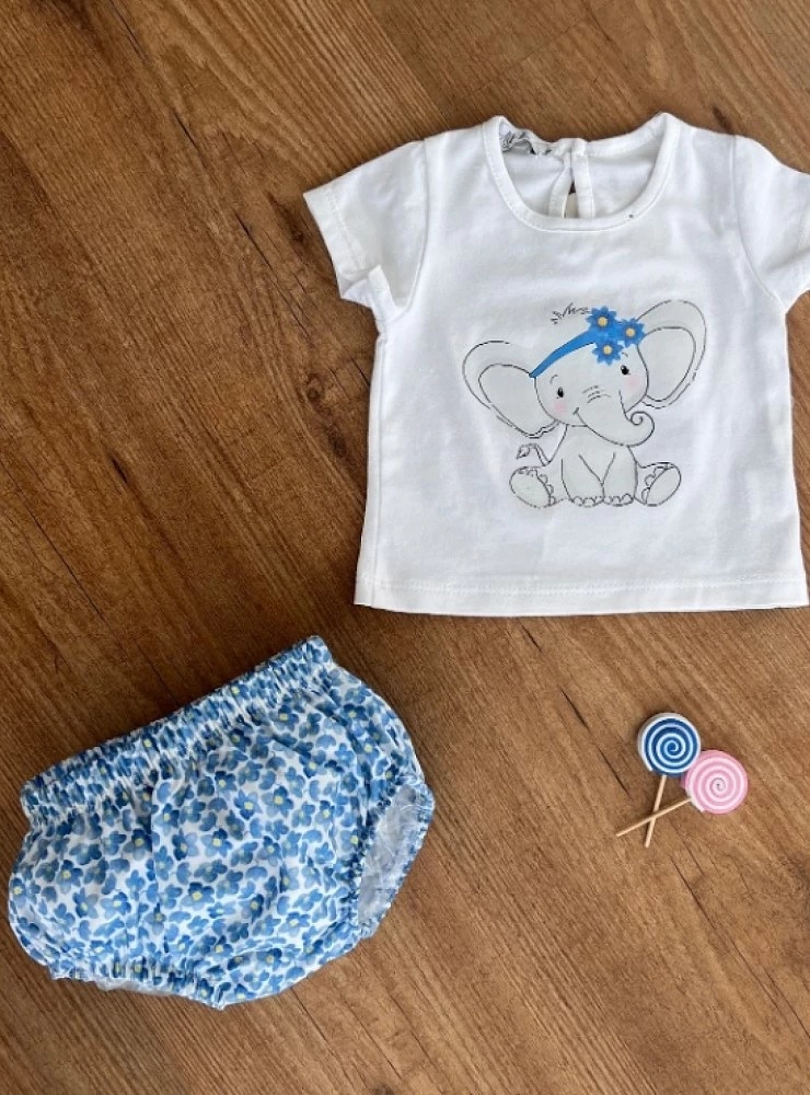 Elephant collection cotton set for girl