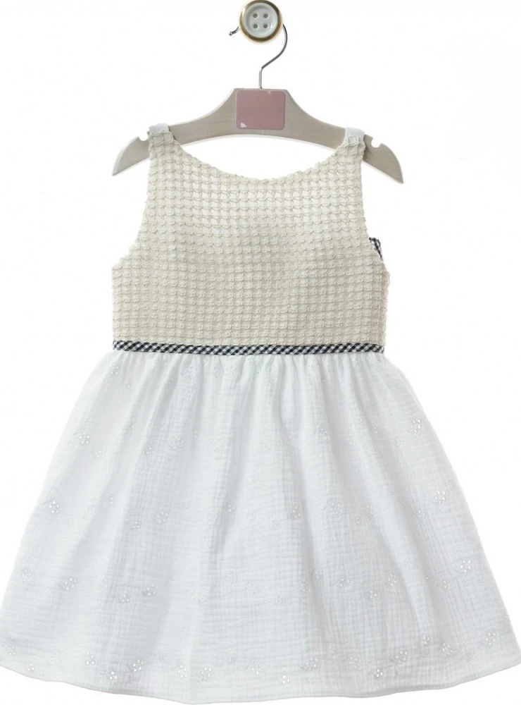 Embroidered muslin dress, Ceramics collection