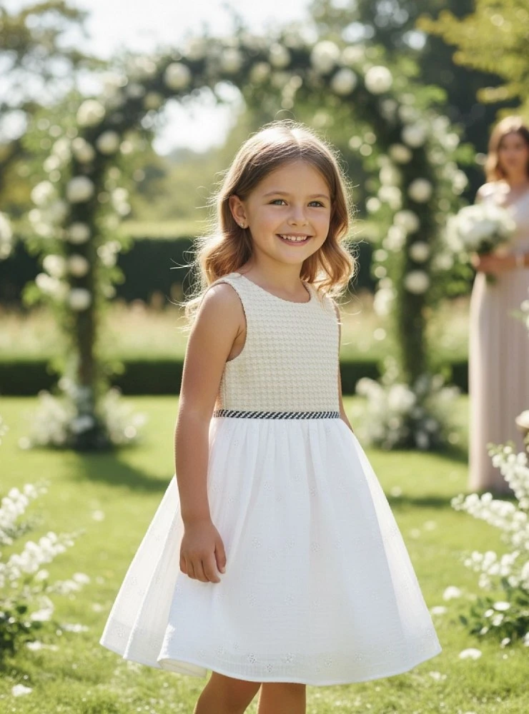 Embroidered muslin dress, Ceramics collection