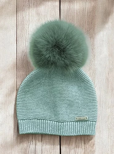 Faux fur pompom hat. Various colors. Unisex.