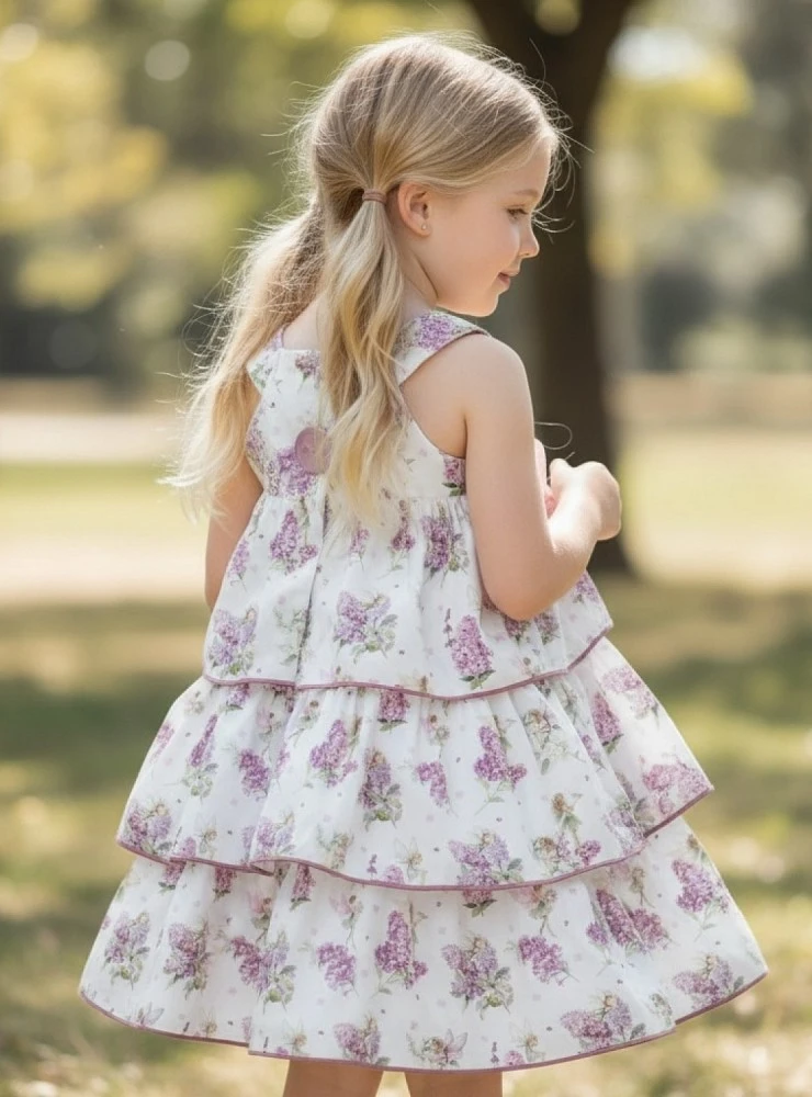 Floral print dress, Crafts Collection