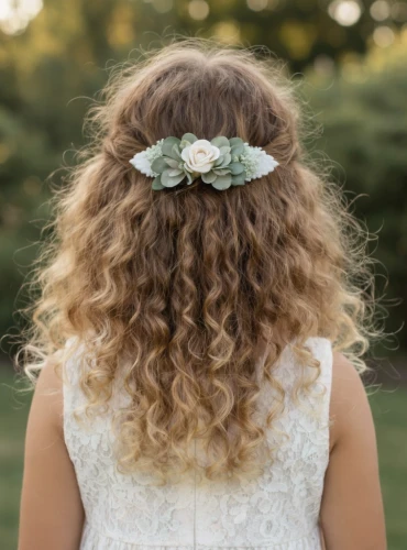 Flower clip fascinator. Two colors