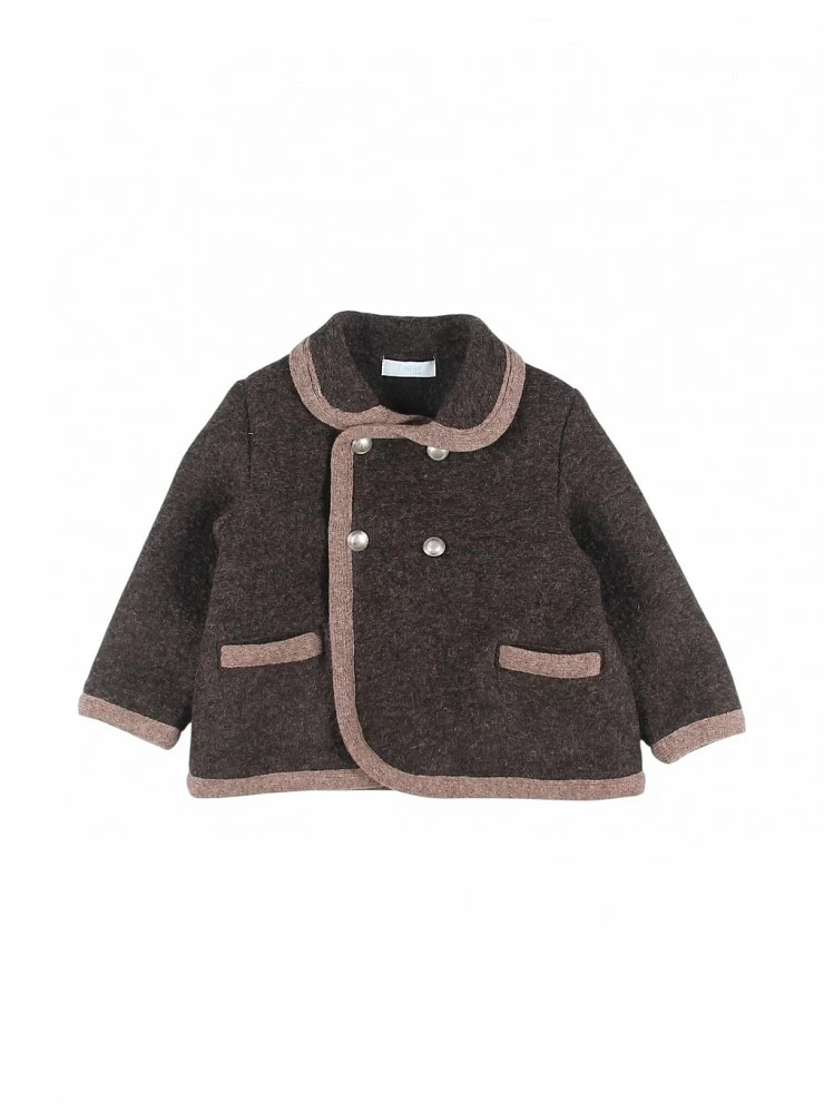 Foque Austrian style double-breasted coat for children.