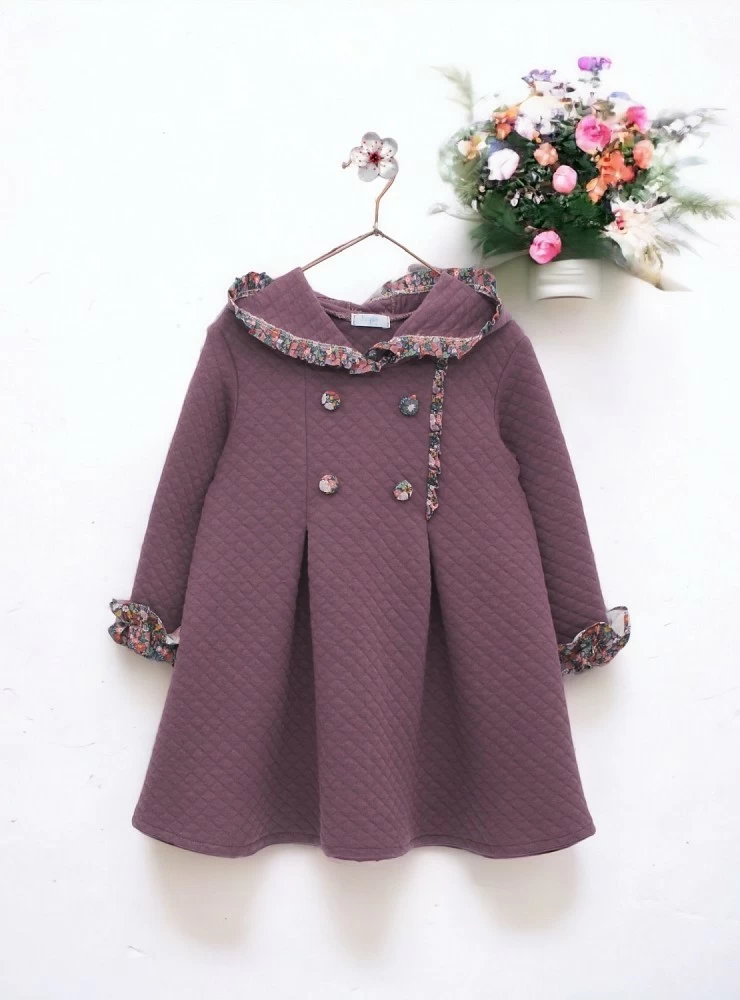 Foque Hooded Dress Garden Collection