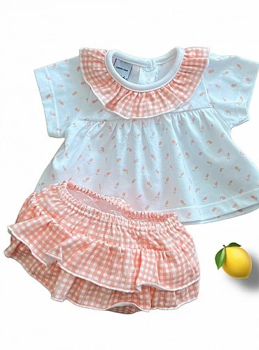 Frog and blouse set Lemons collection